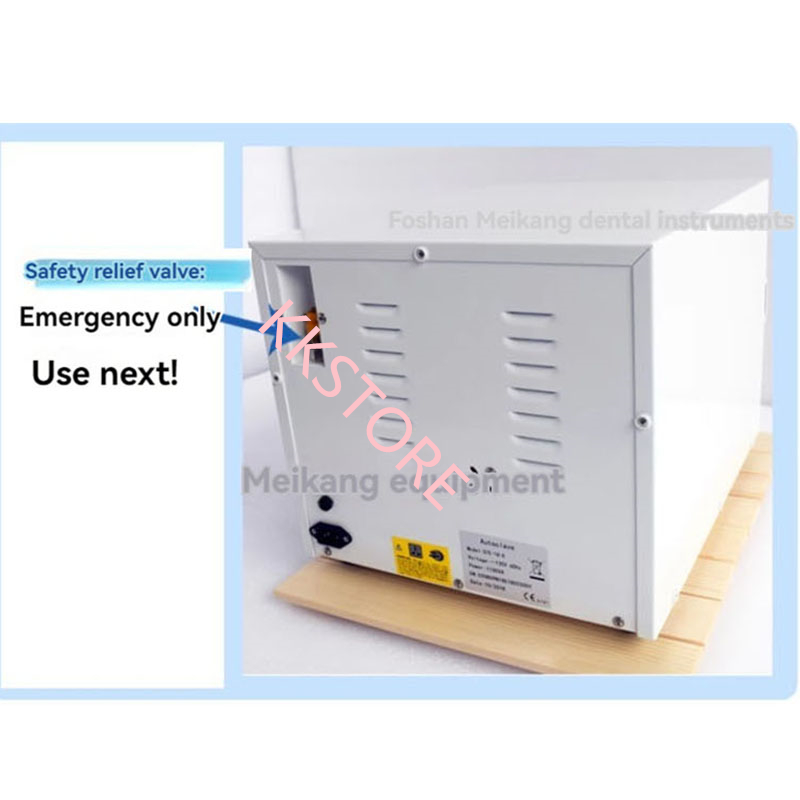 Dental Autoclave Sterilizer 18L - Dental-Autoklav Vertikaler Sterilisator Tragbarer Sterilisator Werkzeuge