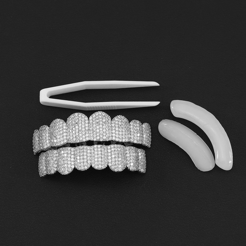 Dental Zirconia Sintering Furnace - Versilberte, vollständig mit Zirkonia besetzte Zahn-Grillz