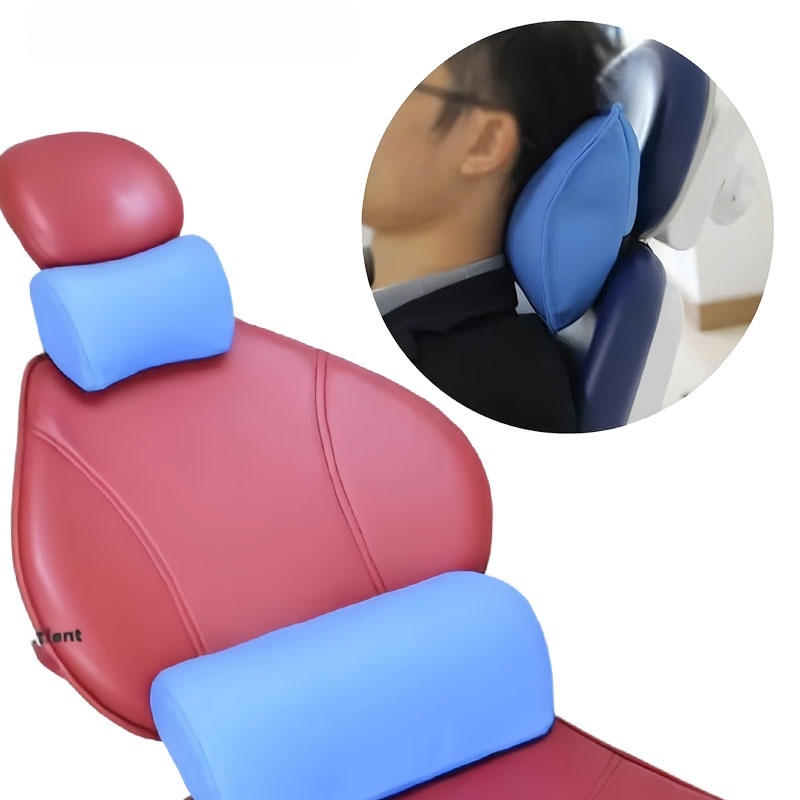 Dental Chair Unit Complete - Zahnärztliches Leder-Hüftkissen, Nackenkissen, Memory-Schaumstoff, Zahnarztstuhl-Zubehör, Zahnarztstuhl-Nackenkissen,