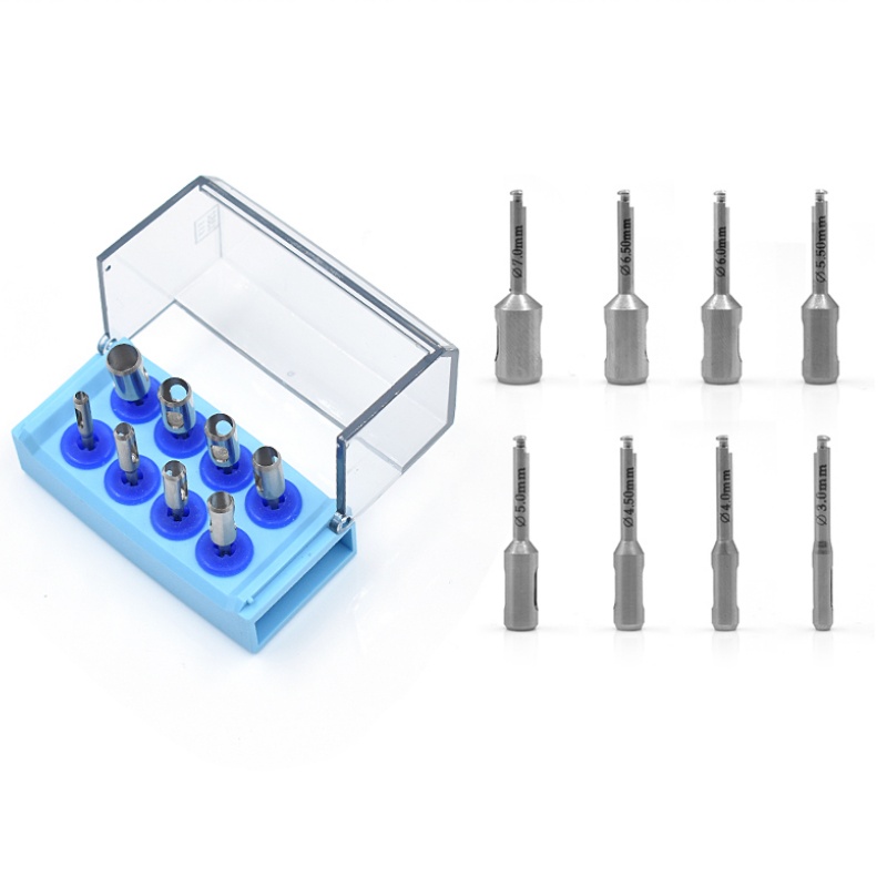 Dental Handpiece Low Speed - 8Pcs Dental Implantat Tissue Punch Edelstahl