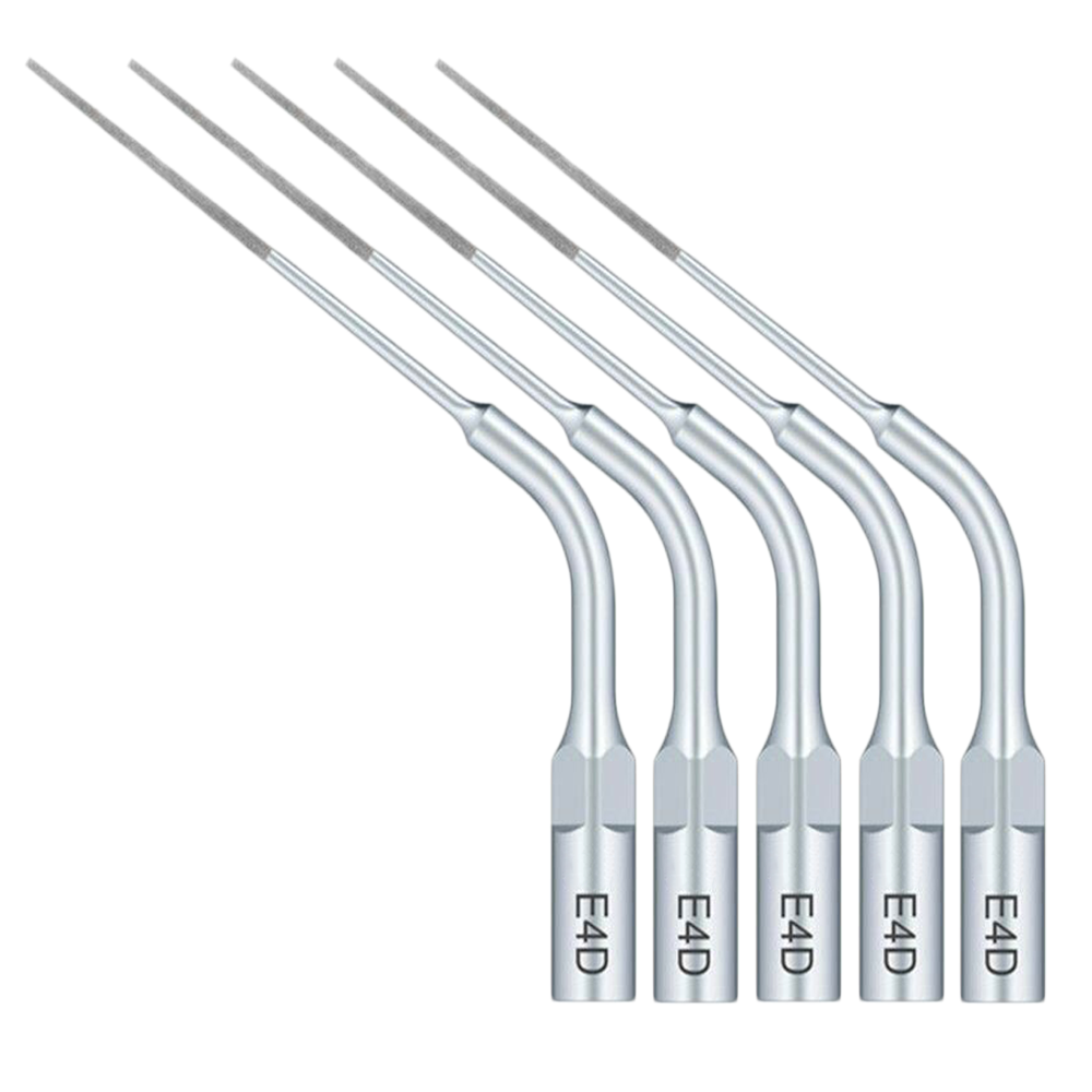 Dental Ultrasonic Scaler - 5 Stück Dental Ultraschall-Scaler-Spitzen E4D Endodontie-Endo-Spitzen