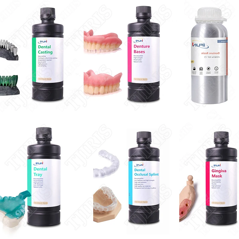 IFUN 1kg 3D-Drucker-Harz für 4 – Dental 3D Printer Resin Bewertung und Preis