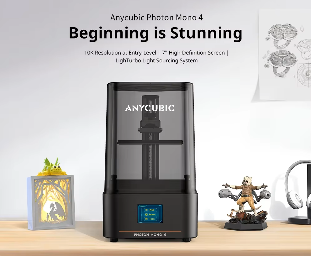 Photon Mono 4 10K LCD-Harz-3D- – Dental 3D Printer Resin Bewertung und Preis